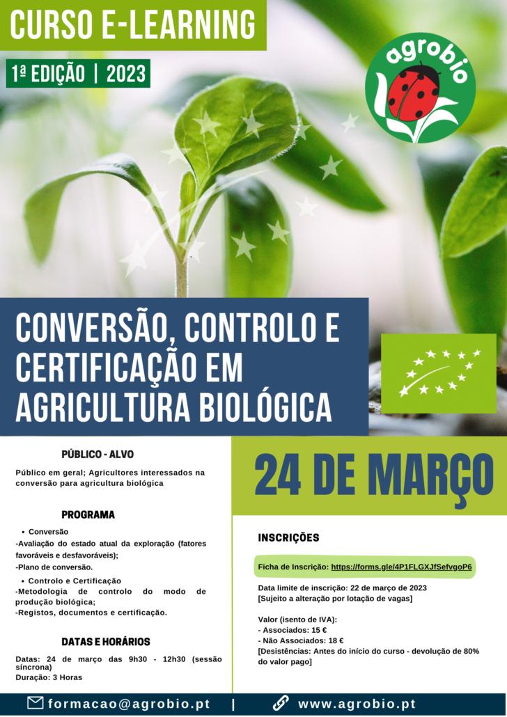 AGROBIO, Agricultura biológica; Proteção de Plantas Pomóideas | Prunóideas | Hortícolas| Vinha
