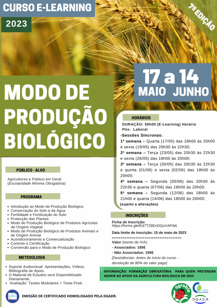 AGROBIO, Agricultura biológica; Poda do Olival